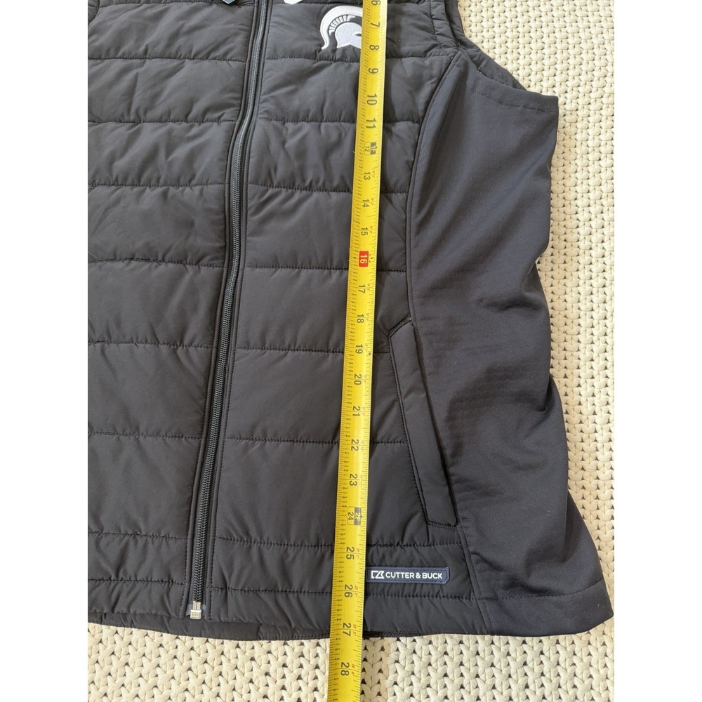 Cutter & Buck Michigan State Spartans Evoke  Hybrid Full Zip Vest Womens XL NWT - Picture 8 of 14